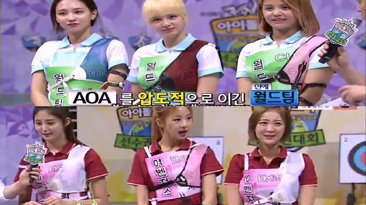 Archery Idol Championship - WORLD TEAM vs EXID | Highlights September 2015
