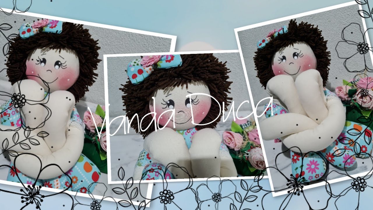 FAÇA E VENDA MUITO... BONECA PERNUDA...