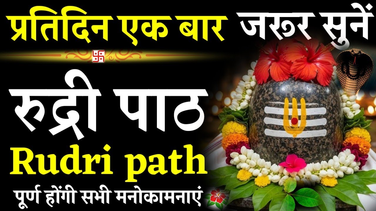 Rudri path ||रुद्री पाठ ||प्रतिदिन कामना पूर्ति हेतु सुनें|#rudripath #@pujapathmantrastotra_shakti9