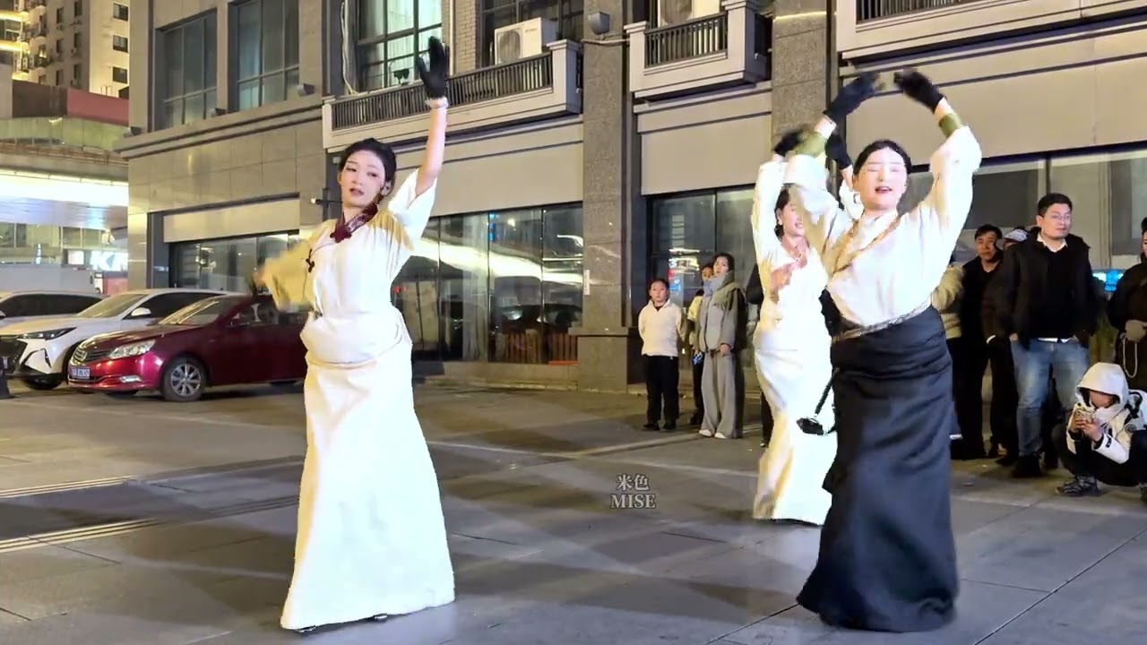 《吉祥迎客》舞者  真真 小西西  吉寶#藏族舞#Tibetan Dance#チベットダンス#Tibetanischer Tanz#티베탄 댄스