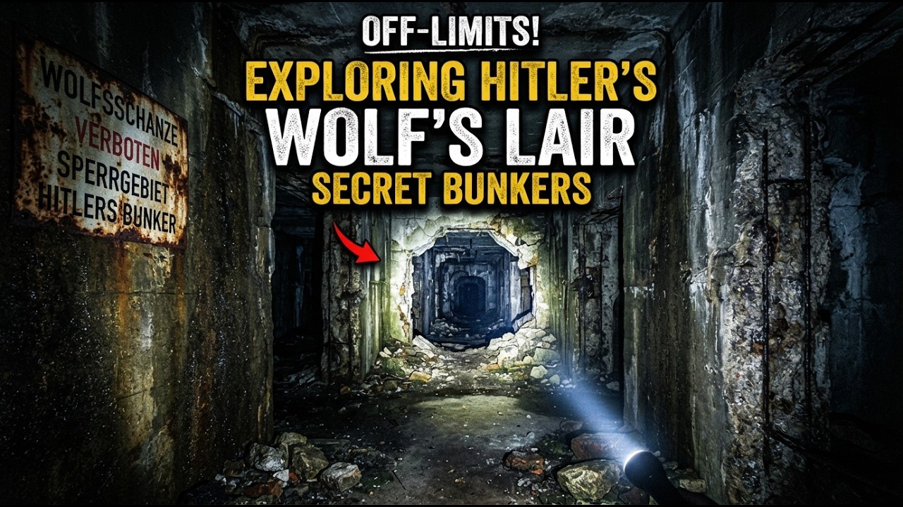 We Explored Hitler’s Wolf’s Lair Bunker Network — Off-Limits Edition