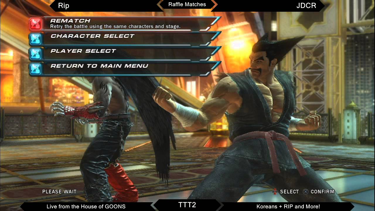Tekken Tag Tournament 2 - Rip vs JDCR/Saint (Pre-MLG Dallas)