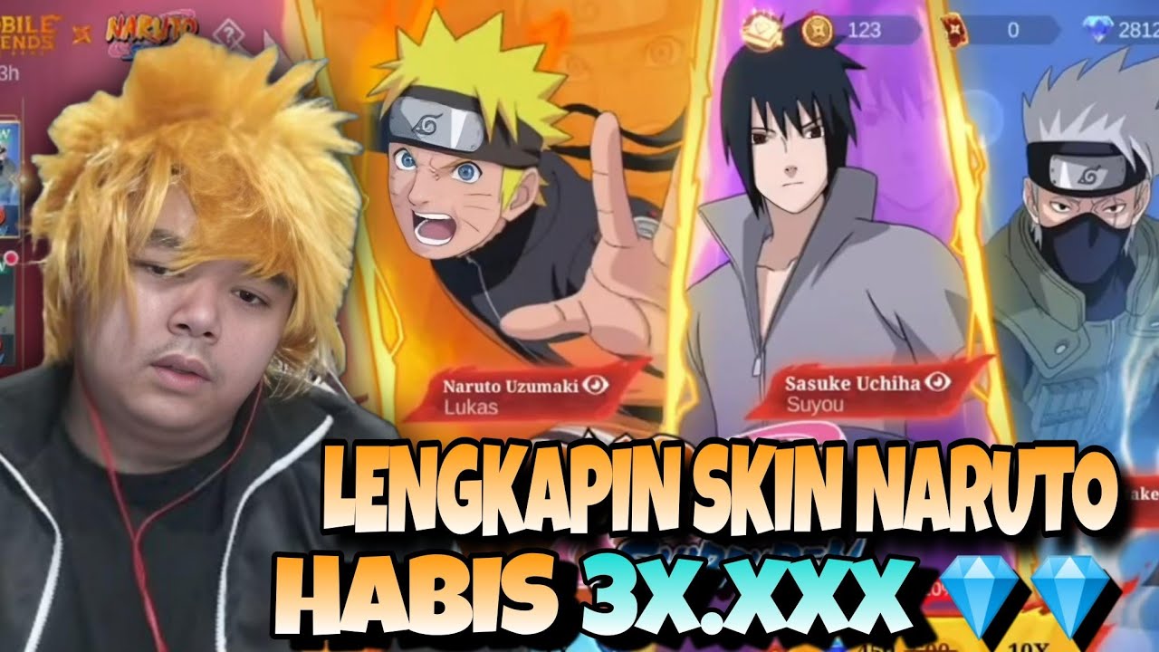 GACHA SKIN NARUTO !! SKIN TERBAIK COK !! WAJIB DAPETIN SEMUA !! HABIS 30.000 ++ DIAMOND :( 