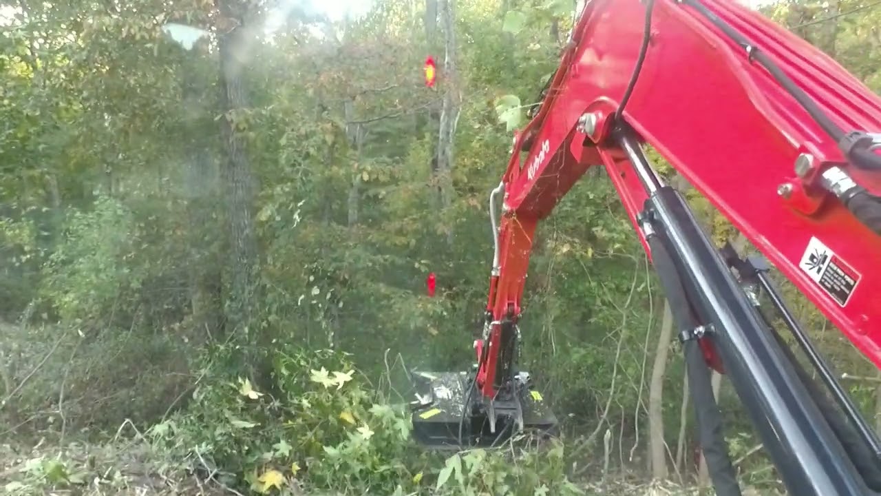 2022 Kubota Kx040-4 running VMC EXG42