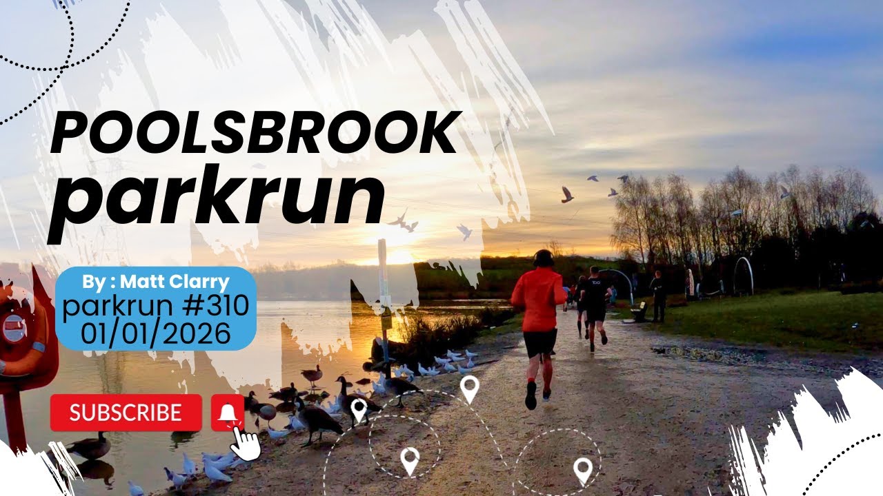 New Years Day parkrun at Poolsbrook. #310