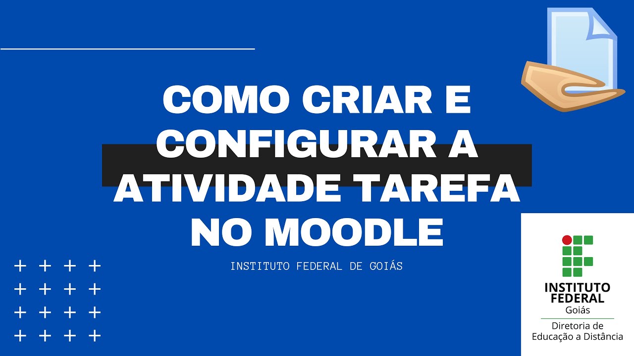 Como criar e configurar a atividade Tarefa no Moodle