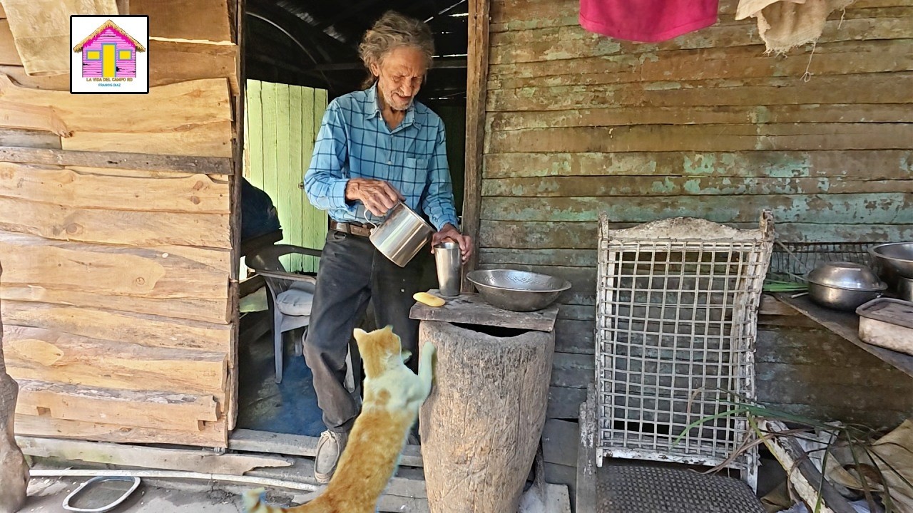 La vida de Jesús Cocinando en la soledad de la montaña