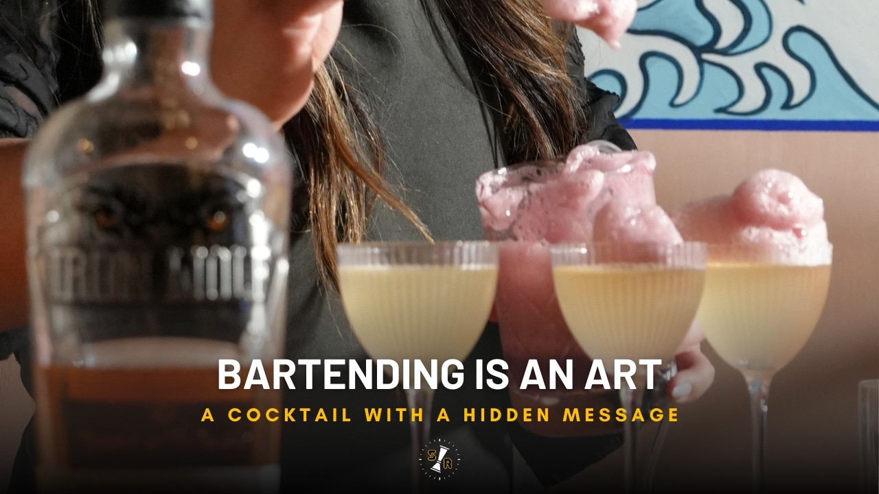 Is Bartending Art? Queen of Arts Cocktail Presentation  w/ Ria Lomeli | SpeedRailz Finals