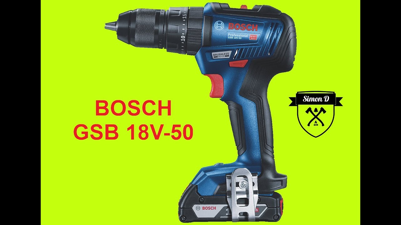 BOSCH GSB18V-50 Combidrill - mini recka po półrocznym używaniu.