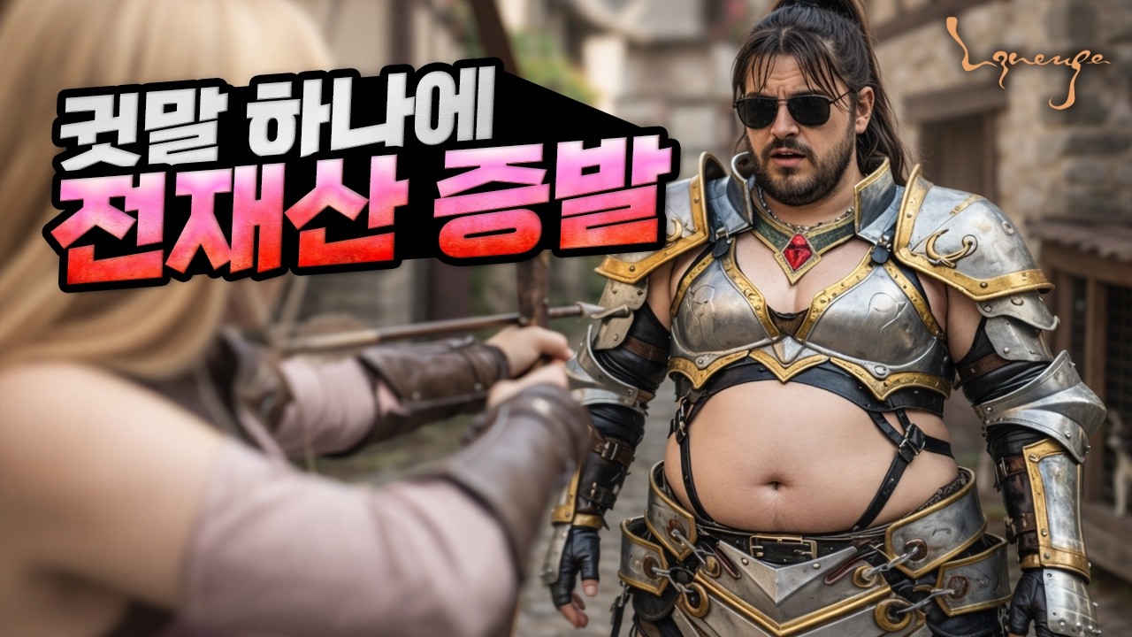 귓말 하나에 전재산 증발｜리니지드라마  #리니지 #리니지클래식 #리니지사기
