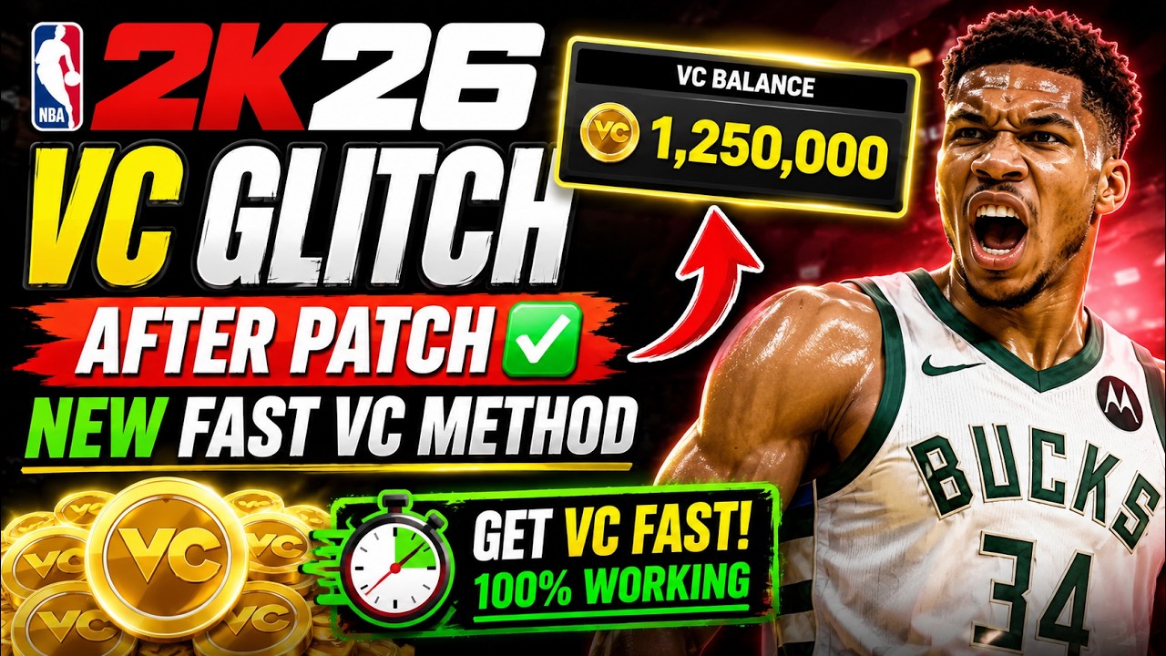 NBA 2K26 VC Glitch After Patch ✅ NEW Fast VC Method 2026