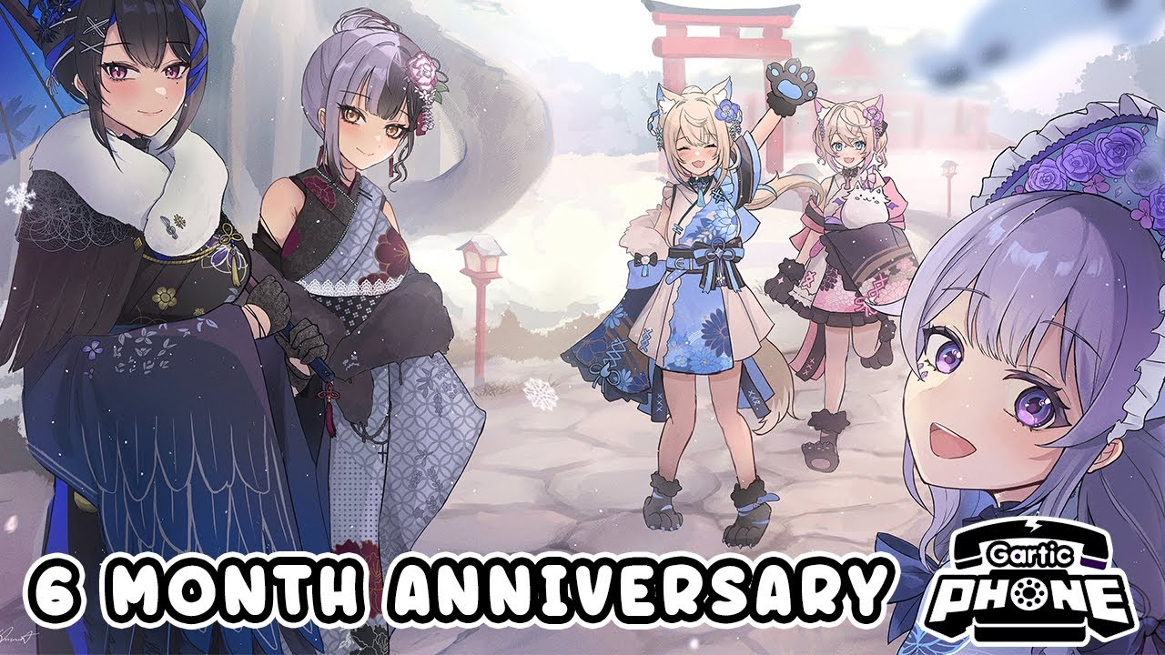【GARTIC PHONE】6 Months with Advent!!! (#holoAdvent)