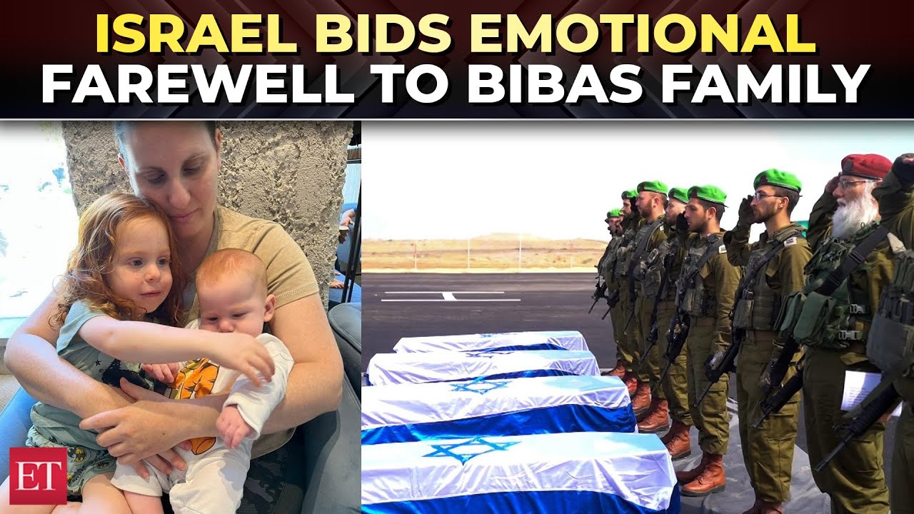Heartbreak in Israel: An emotional farewell to Shiri, Kfir, and Ariel Bibas after Gaza captivity