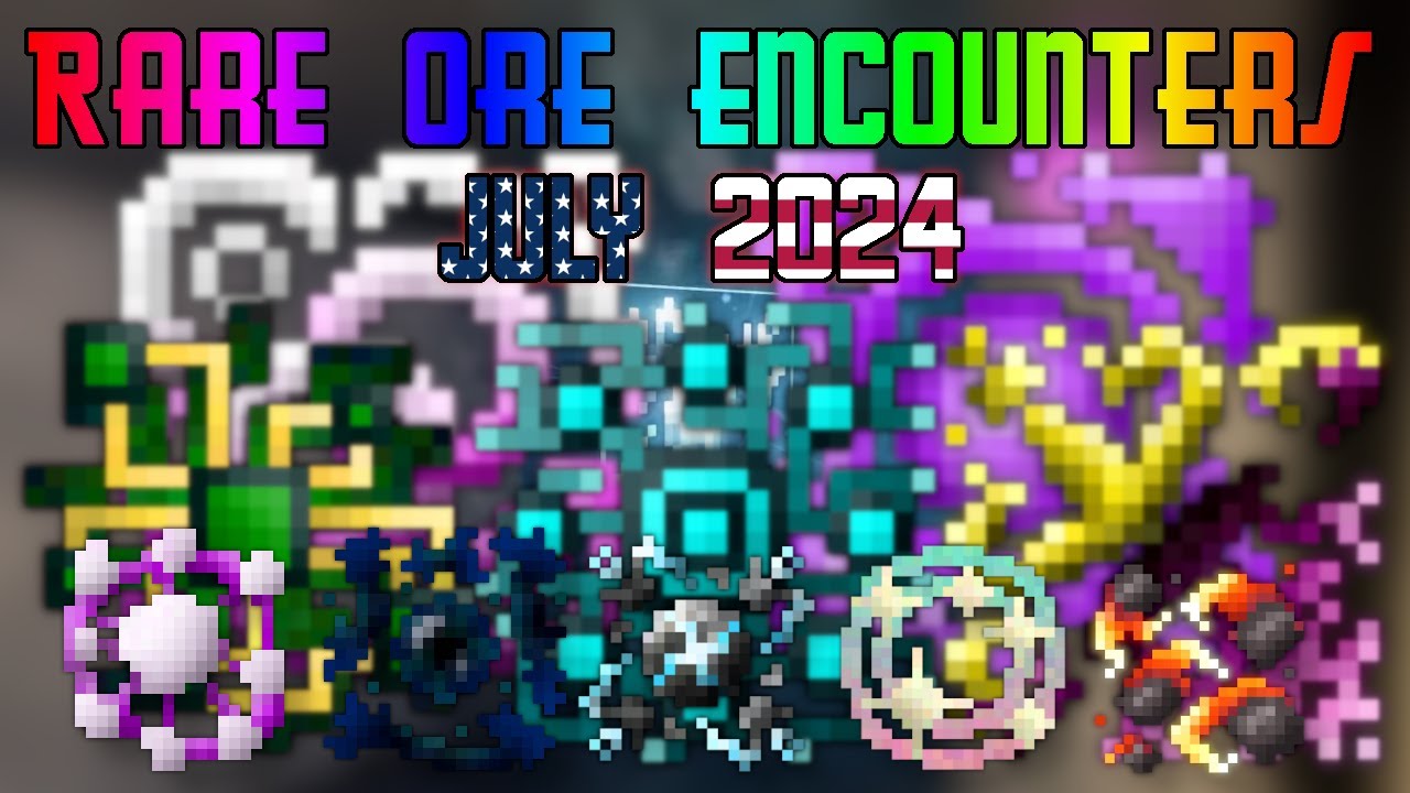 ROBLOX Mining Games: Ore Rarity Encounters | July 2024