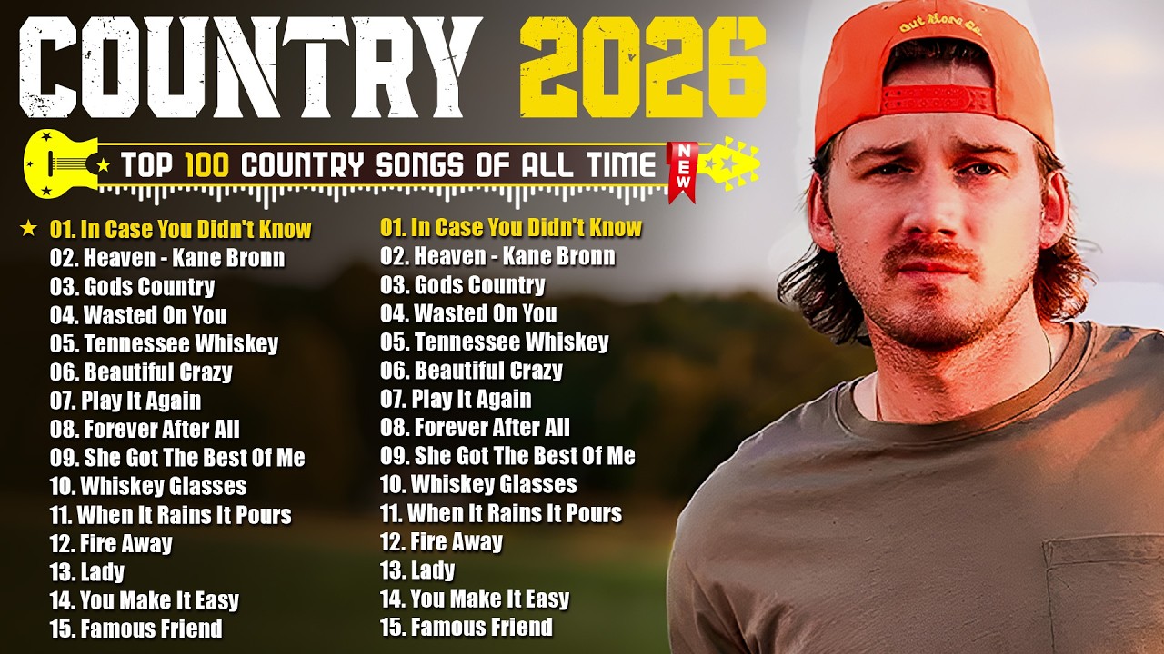 Country Songs 2026 ✨ Morgan Wallen, Luke Combs, Luke Bryan, Chris Stapleton, Jason Aldean, Lee Brice