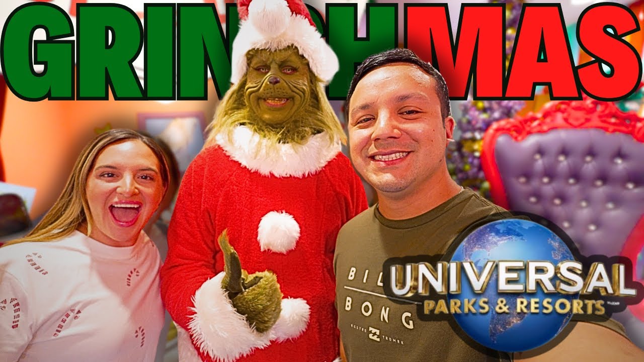 Meeting The Grinch | A Universal Breakfast With The Whos!
