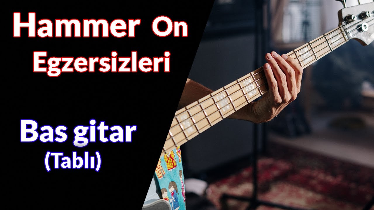 Hammer On Nedir? Hammer On Egzersizleri (Bas gitar için) #Hammeron