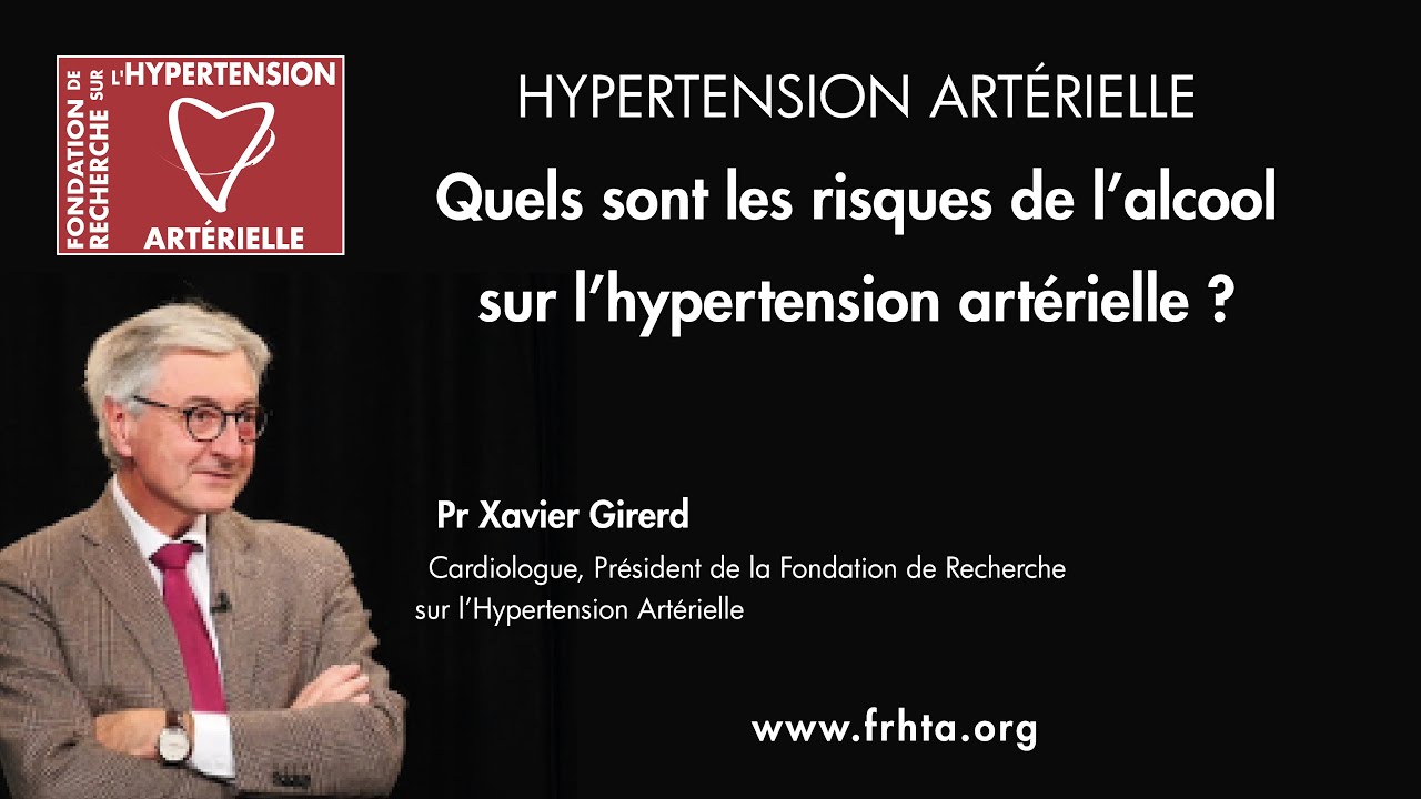 Quels sont les risques de l&rsquo;alcool sur l&rsquo;hypertension art&eacute;rielle ? - Pr Xavier Girerd