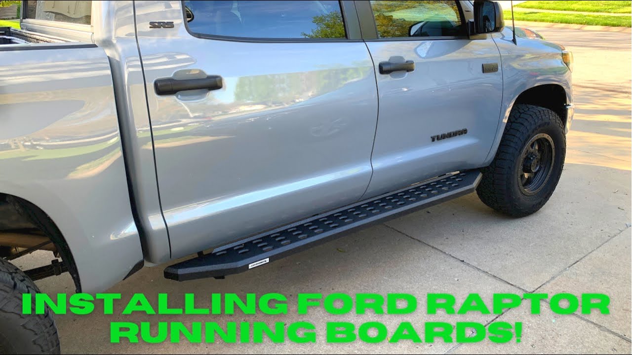 Throwing out my N-Fab running Boards for Go Rhino RB20’s!