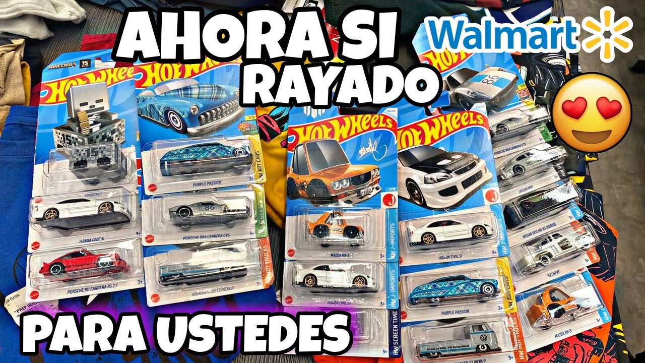 LOS HOT WHEELS MAS DIFÍCILES DE ENCONTRAR SALIERON EN WALMART CIVIC BLANCO | PEQUEÑO COLECCIONISTA