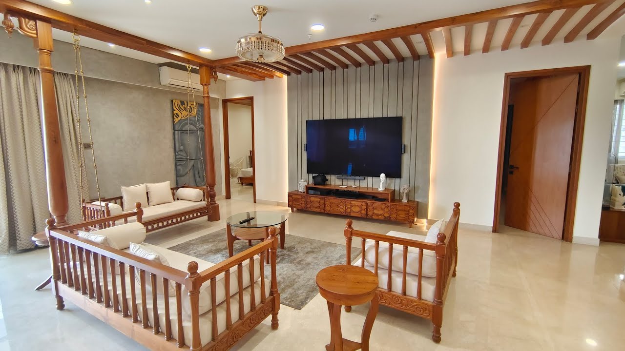 4080 SQ FT FULLY FURNISHED GATED COMMUNITY 4 BHK FLAT FOR SALE GACHIBOWLI HYDERABAD ELIP PROPERTY