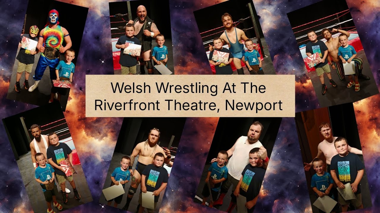 Watching The Welsh Wrestling In Newport Riverfront Theatre 