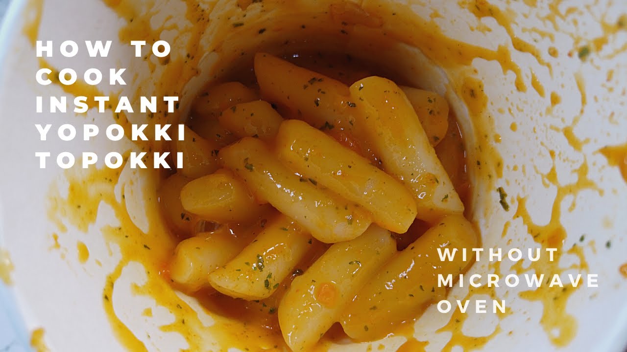 HOW TO COOK YOPOKKI TOPOKKI WITHOUT MICROWAVE OVEN | KOREAN FOOD | FOOD VLOG