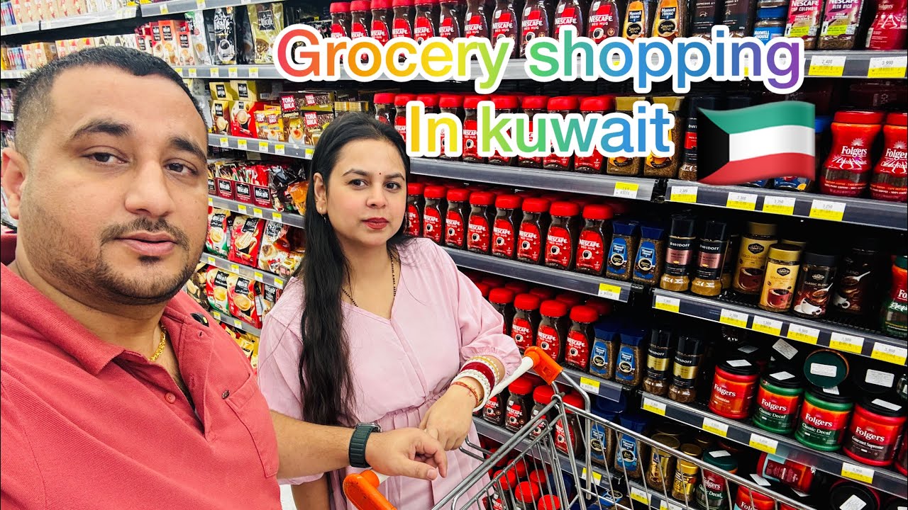 Grocery Shopping in kuwait 🇰🇼/ total detail with price  