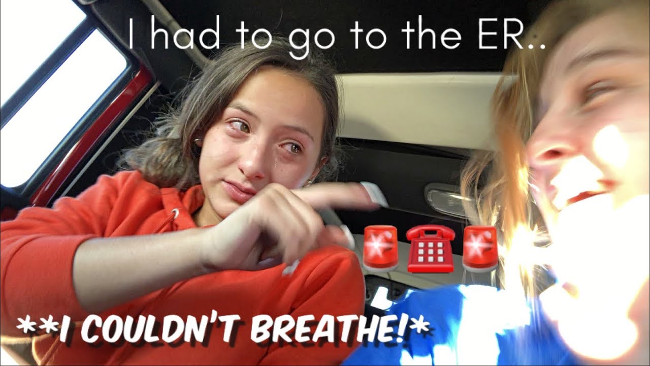 I HAD TO GO TO THE ER..(I couldn’t breathe!)