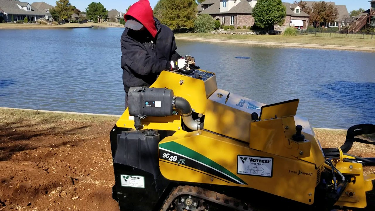 Vermeer sc40tx stump grinder