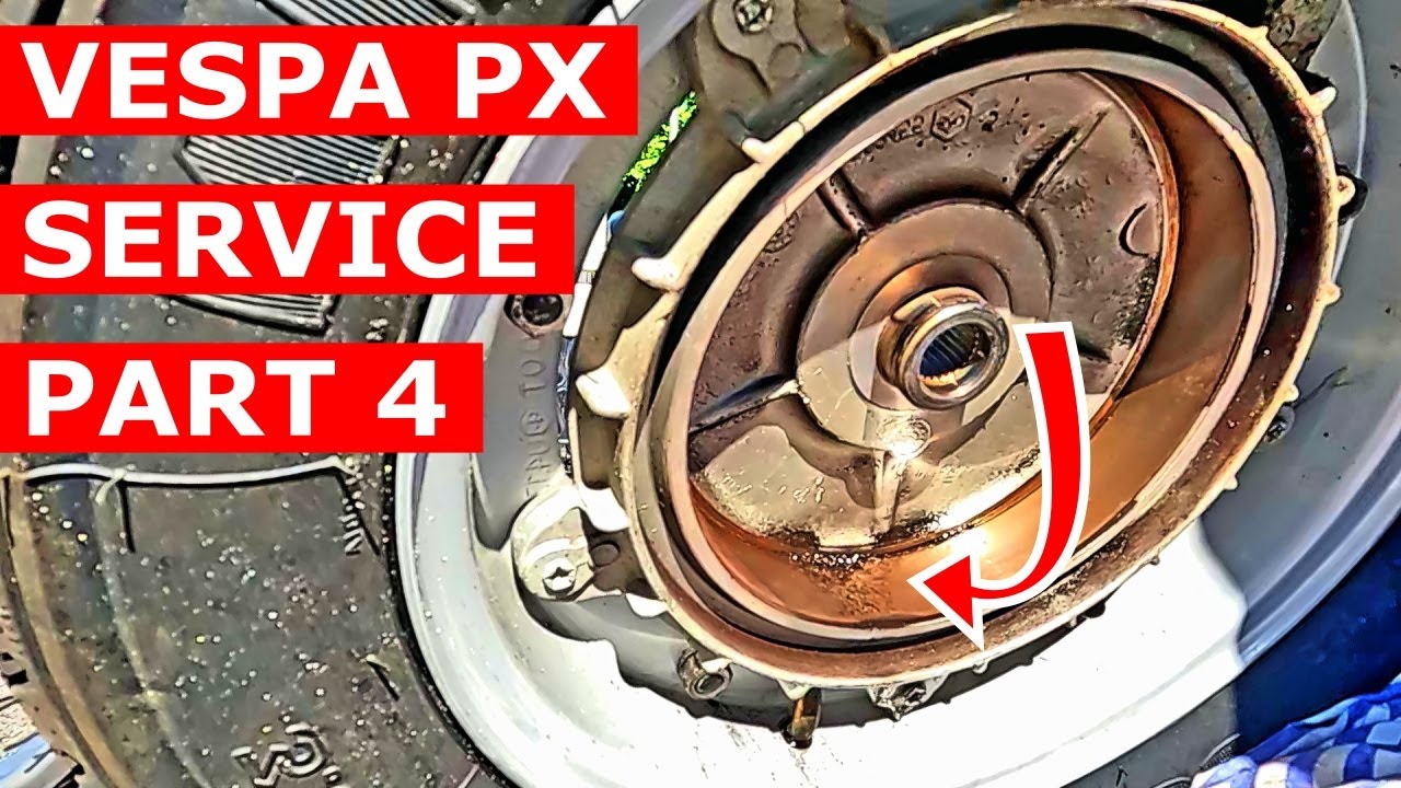 Maintenance On Vespa PX 200, Part 4 🛵 🛠