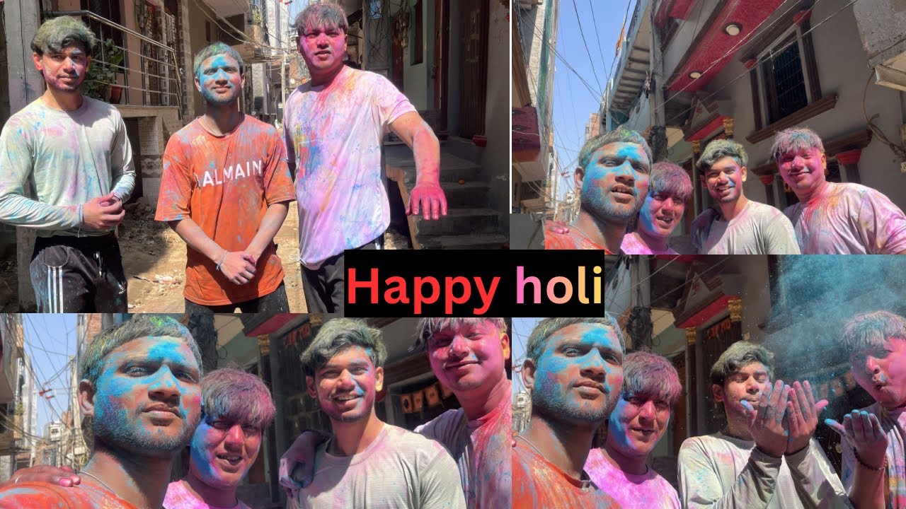 Holi ma kiya dhamal  !!