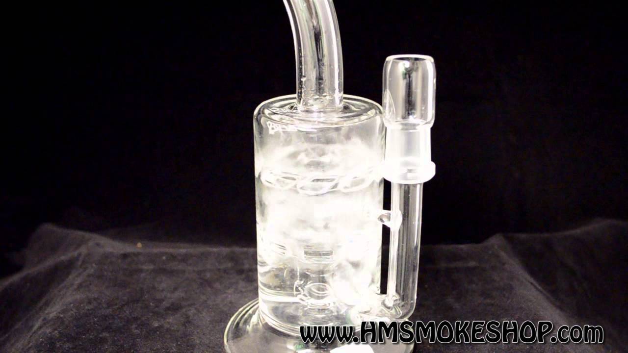 EVEREST GLASS Cyclone Recycler Air Flow Test www.HMSMOKESHOP.com