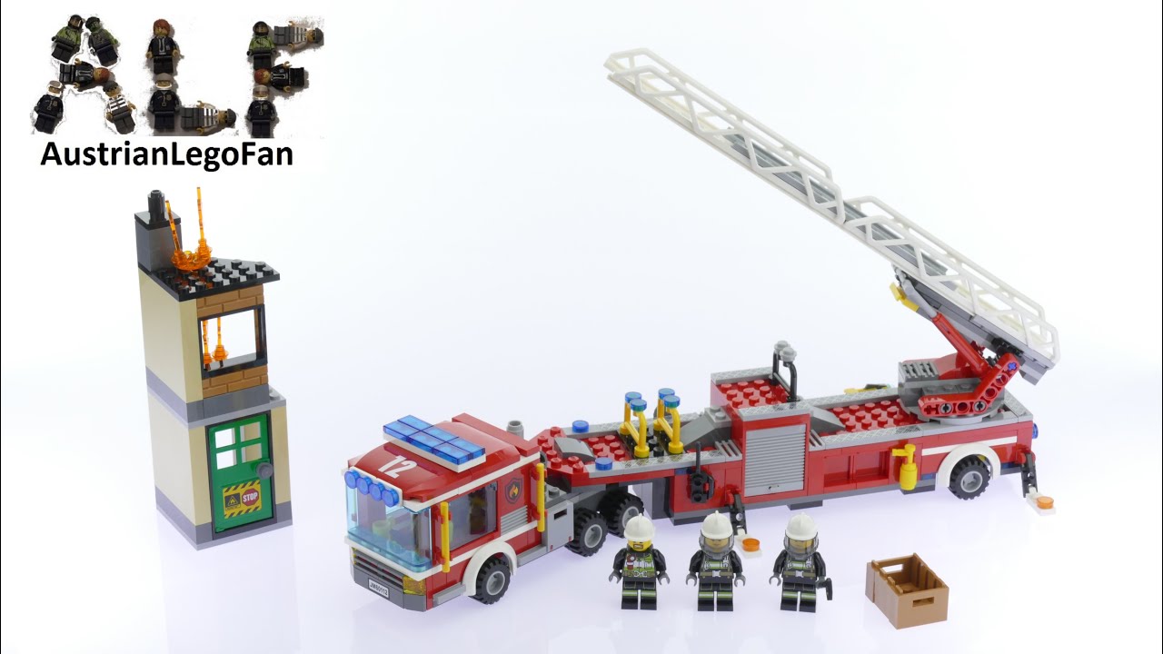 Lego City 60112 Fire Engine - Lego Speed Build Review
