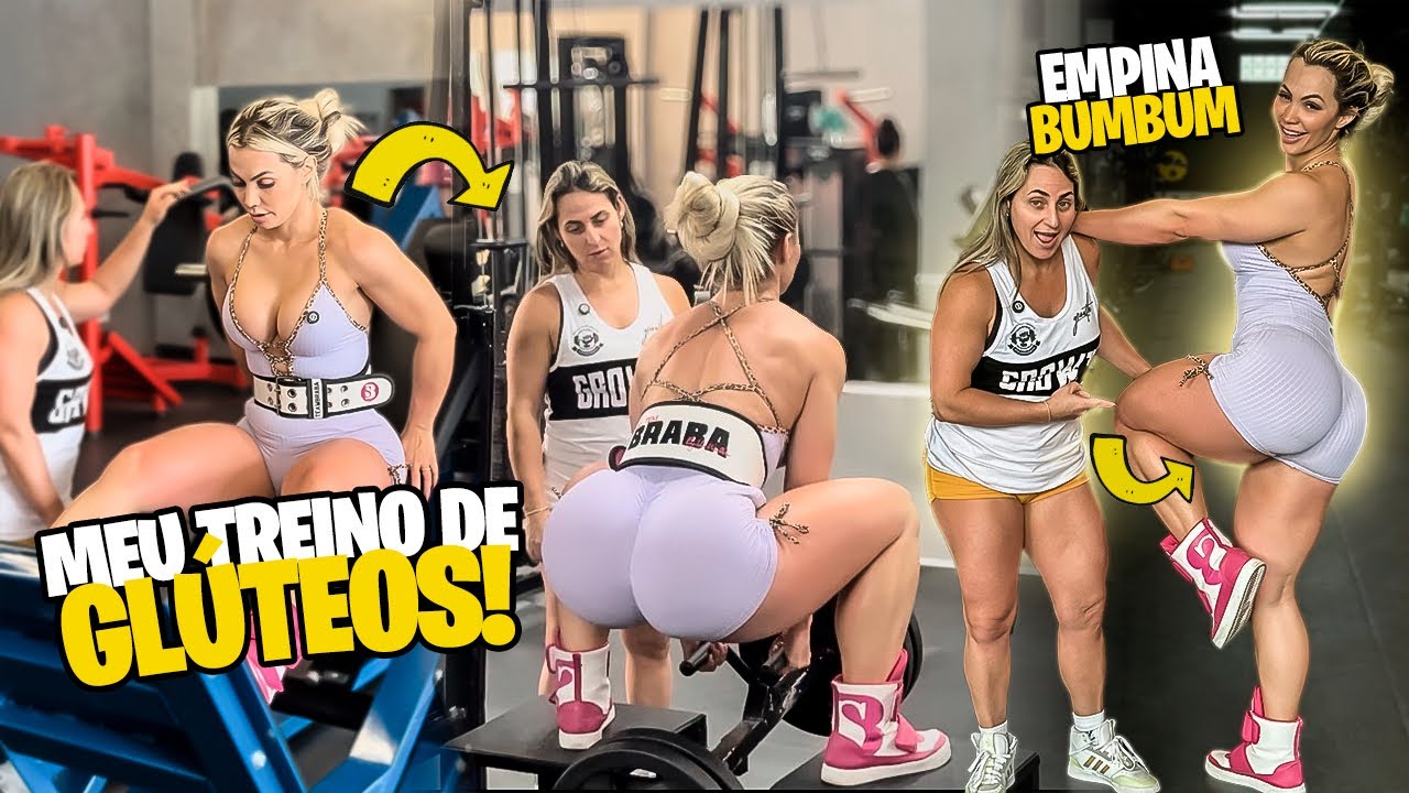 MEU TREINO DE GLÚTEOS | EMPINA BUMBUM 🔥💪🏻🩷