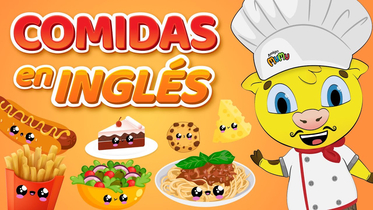 Comida en Inglés | Los Alimentos en Inglés | Aprender Inglês
