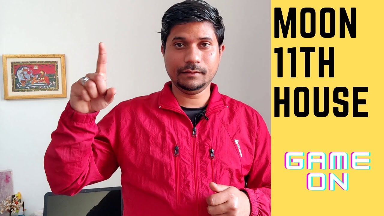 Moon in Eleventh House in Vedic Astrology