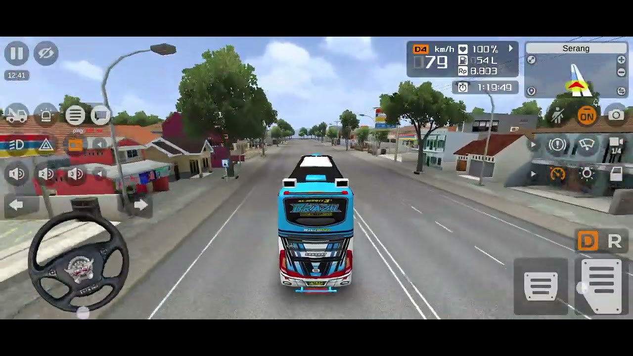 AWALNYA OLENG BERAKHIR DENGAN TRAGISSSS..... MABAR BUS SIMULATOR INDONESIA