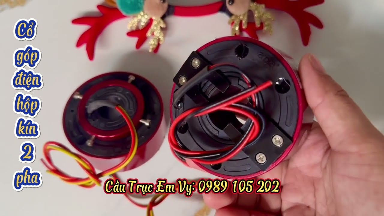 💥Cổ góp điện dạng kín 2 dây cốt 25mm💥cổ góp điện hộp kín 2 pha trục 25mm
