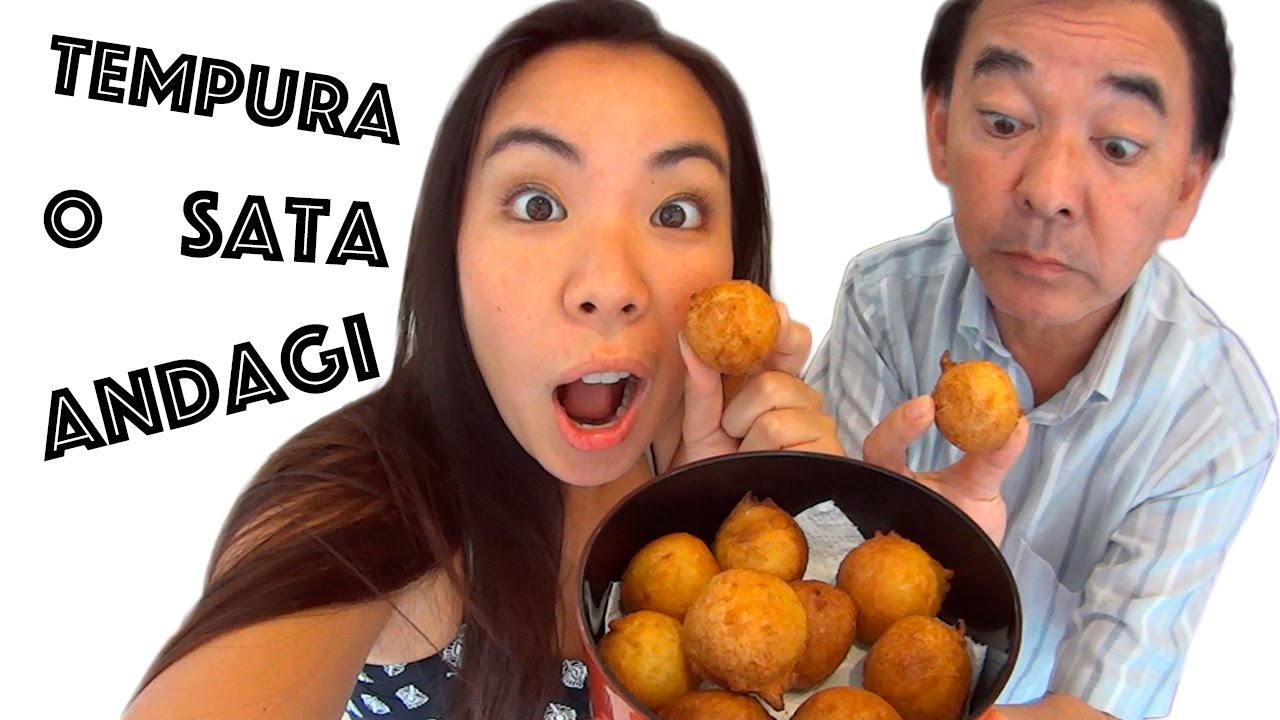 APRENDE A HACER TEMPURA O SATA ANDAGI (POSTRE JAPONÉS)