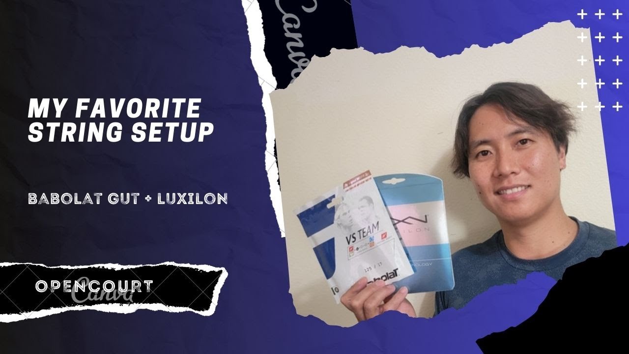 My Favorite String Setup - Babolat VS Natural Gut + Luxilon ALU Power - My LAST Review Video