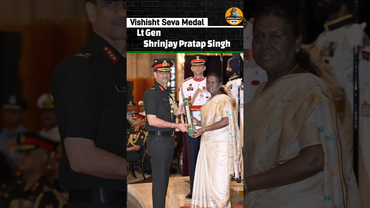 Lt Gen Shrinjay Pratap Singh | Gallantry Awards 2025 | Indian Army