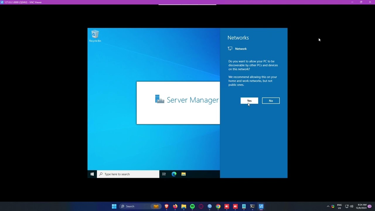 Install Windows server 2022 on Hetzner Dedicated Server