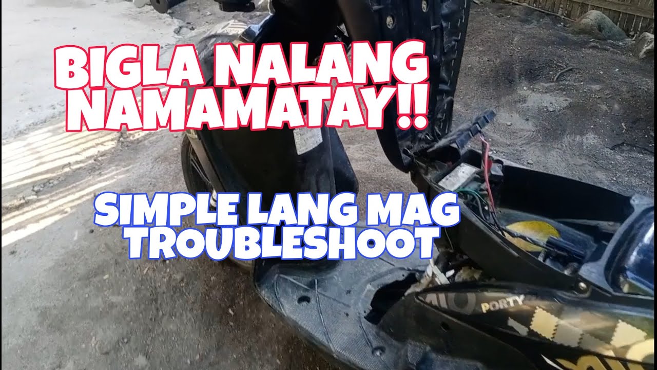 Ano ang sira? Mio Sporty Bigla nalang tumitirik at namamatay
