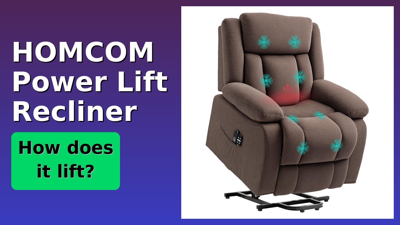 REVIEW (2026): HOMCOM Power Lift Recliner. ESSENTIAL details.