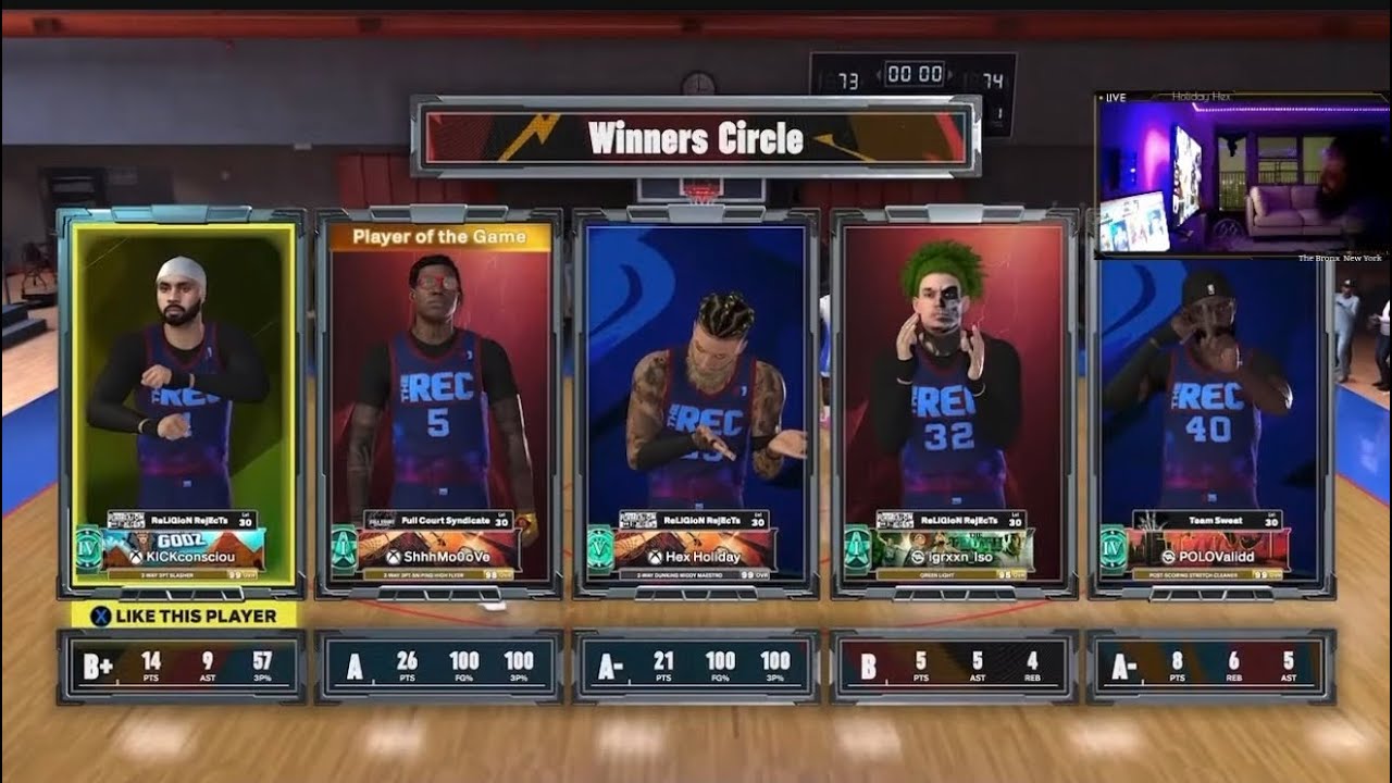 21 points 6/6 from 3 ..  came back from being down 17 points ballin with   @consciousmuzikthegamer  