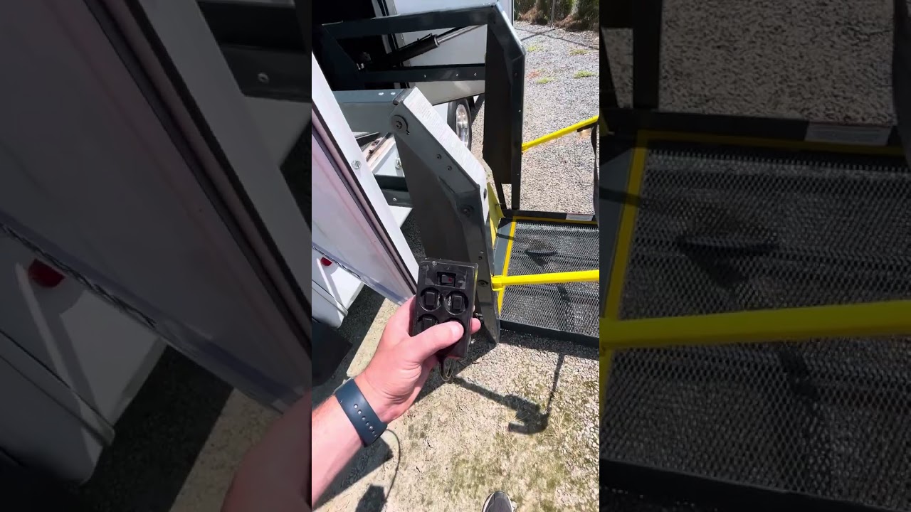 Wheelchair lift for our E450 Bus!