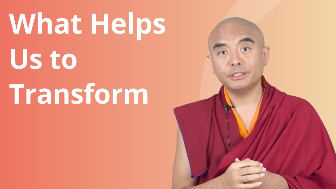 What Helps Us to Transform - teaching by Mingyur Rinpoche