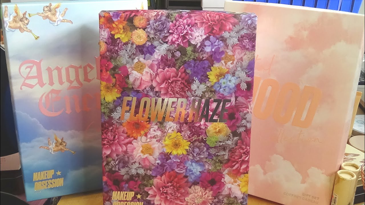 ★MAKEUP OBSESSION★ zestawy★TOTAL MOOD ★ ANGEL ENERGY★ FLOWER HAZE★