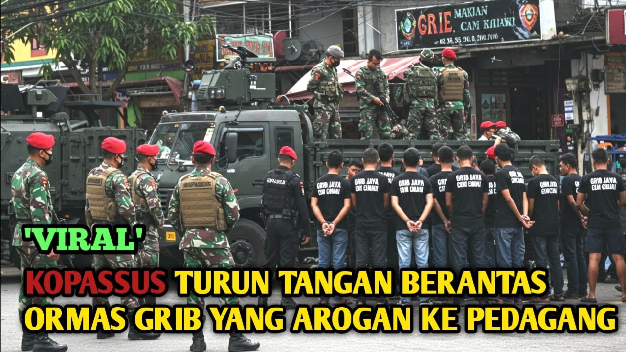 VIRAL ‼️ KOMANDAN KOPASSUS MENYAMAR JADI PENJUAL BOBA, BONGKAR SINDIKAT ORMAS GRIB JAYA MERESAHKAN